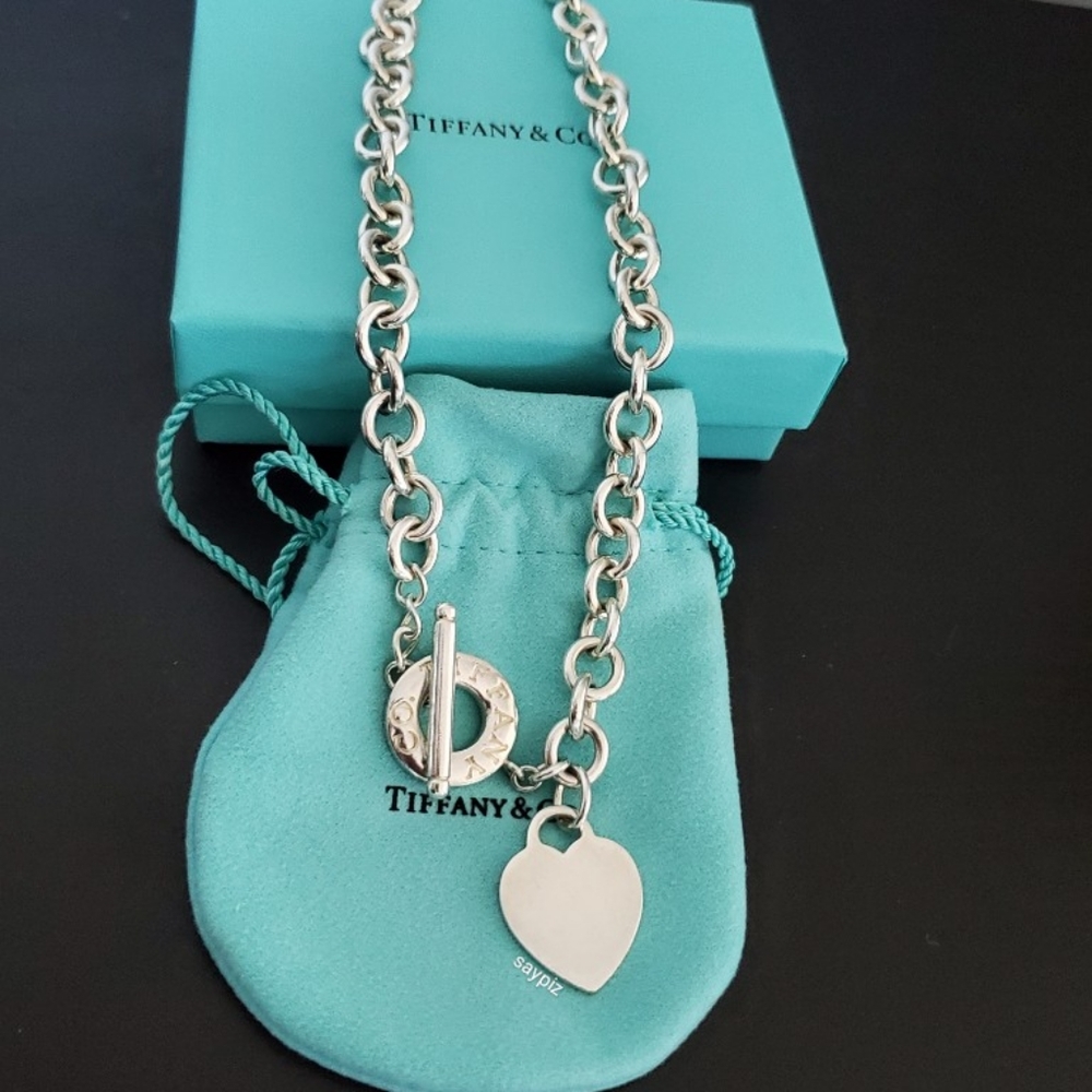 Tiffany & Co Heart Tag Toggle Necklace